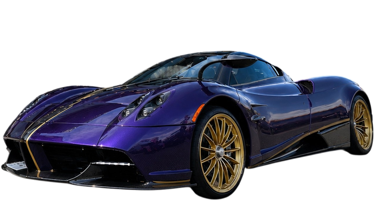 Purple Exotic Car Protection