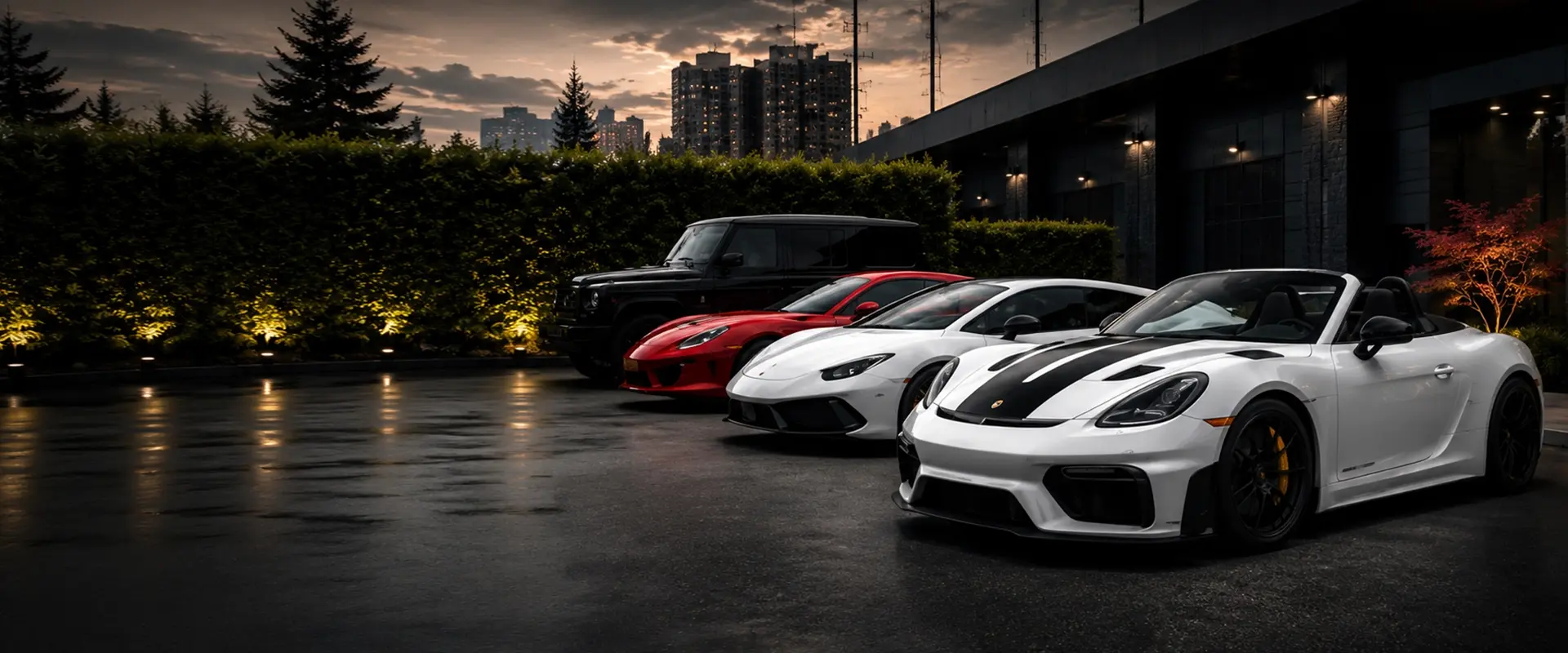 Luxury vehicle fleet
