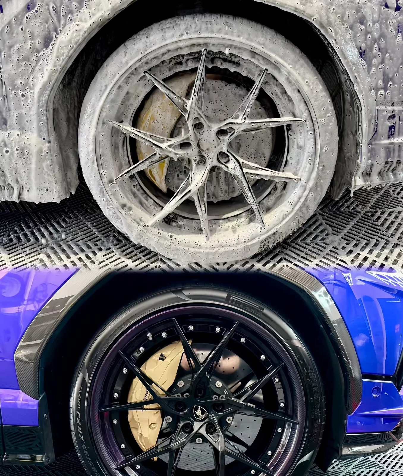 Wheels — Deep wheel clean